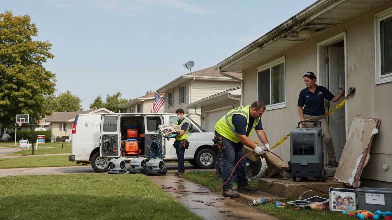 Water Damage Restoration in Ortley, SD near me